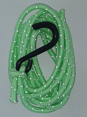 Replacement Rope 6mm x 2.4mtr Glow/Reflective